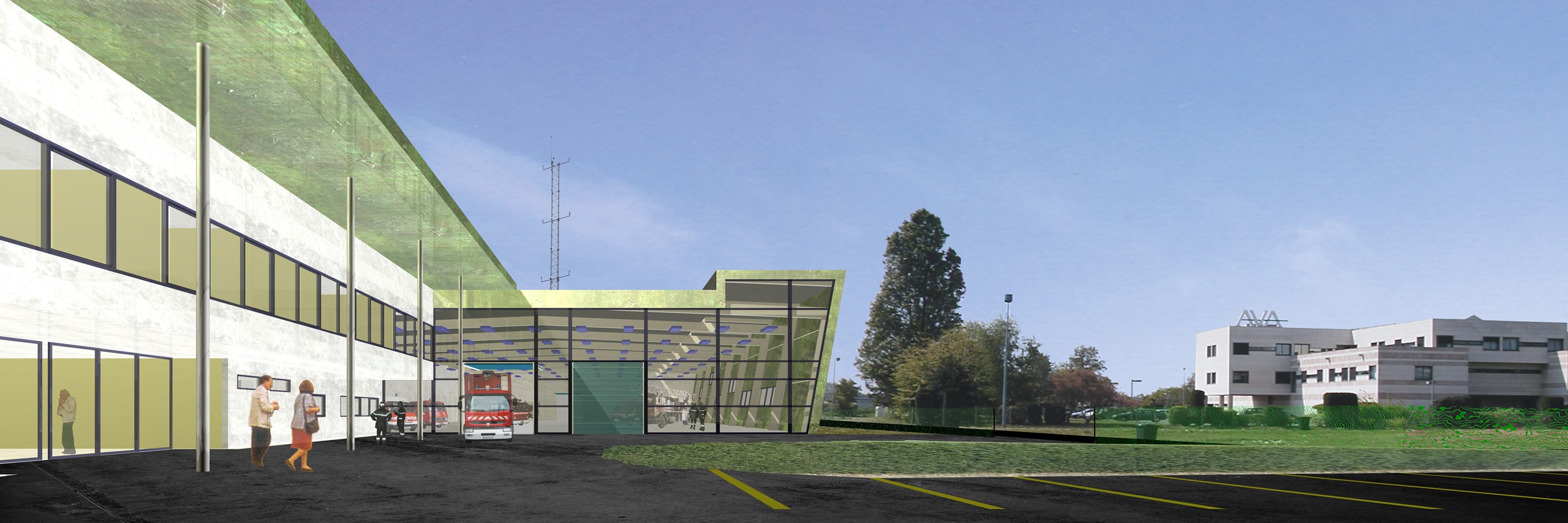 Centre d'intervention du SDIS - 2002